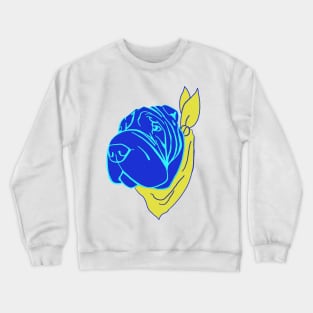 Stitch the Blue Shar Pei Shirt #4 Crewneck Sweatshirt